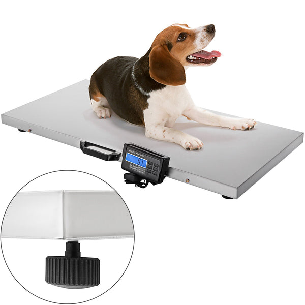 880 lb Livestock Scale Stainless Steel Platform 40.6 x 20.9 in Digital – image 1
