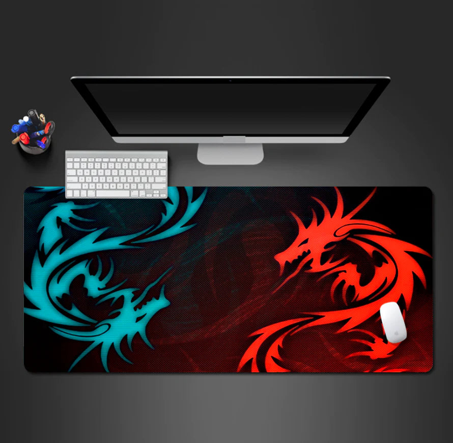 Extended Mouse Pad – 31 x 12 in Desk Mat, Stitched Edge – image 14