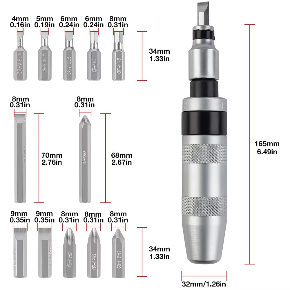 CR-V Manual Impact Screwdriver Kit – image 3