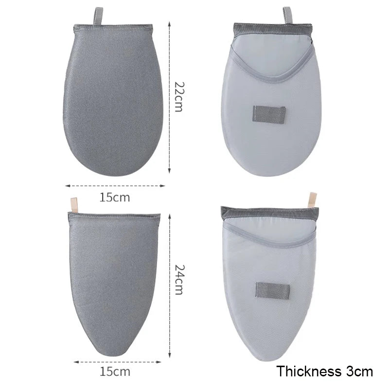 Mini Ironing Board Mitt - Heat Resistant Handheld Iron Pad