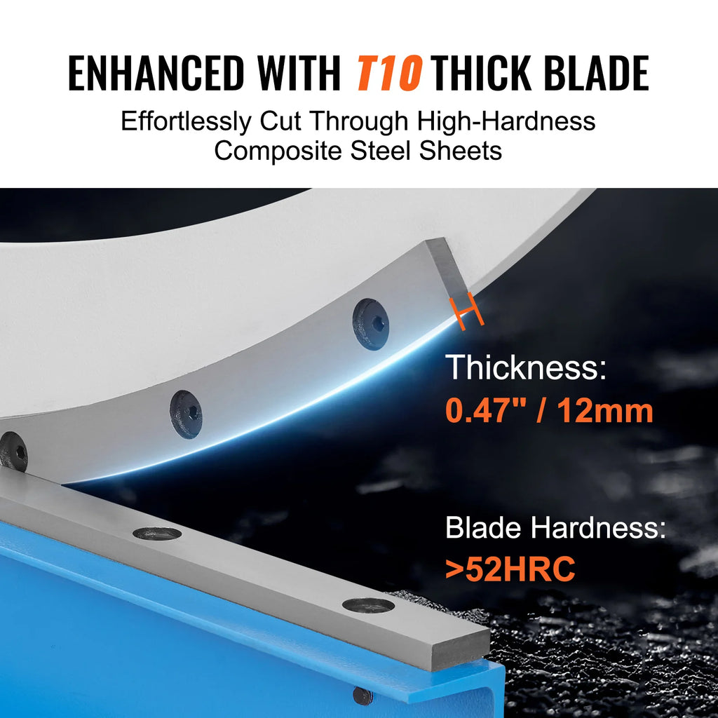 Hand Plate Shear 32 in – Manual Benchtop Sheet Metal Cutter – image 3