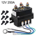 250A Winch Solenoid Relay Contactor for ATV & UTV Winches, 12V or 24V
