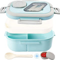 Bento Lunch Box – 40 oz Leakproof 4-Compartment Container