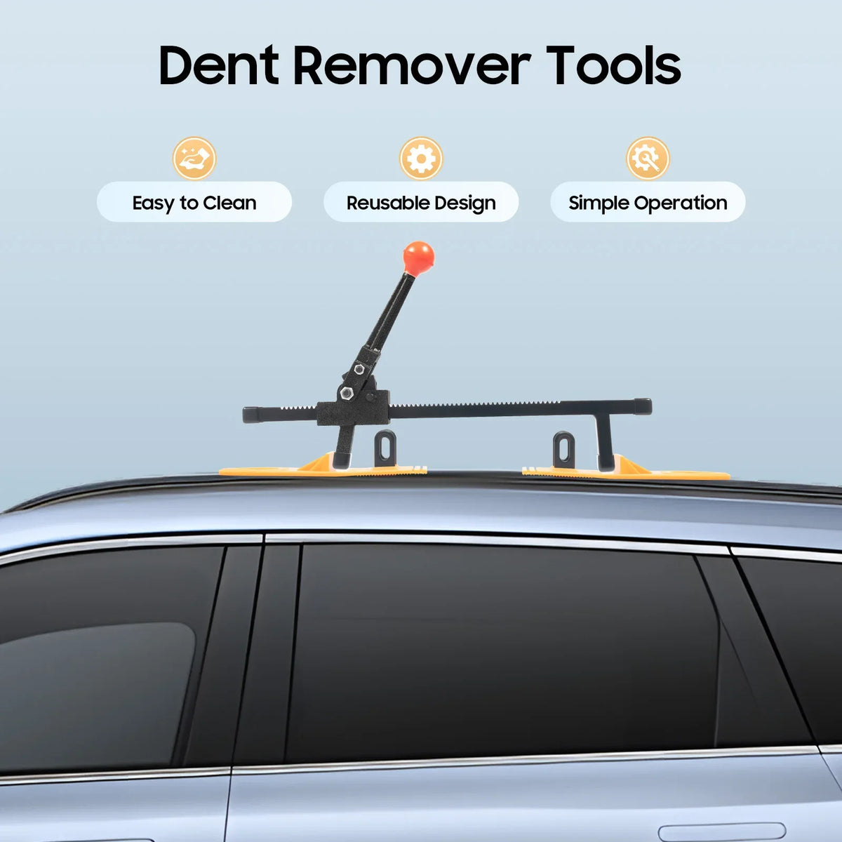 Dent Removal Kit – Car Body Repair Tool with Iron Expander – image 4