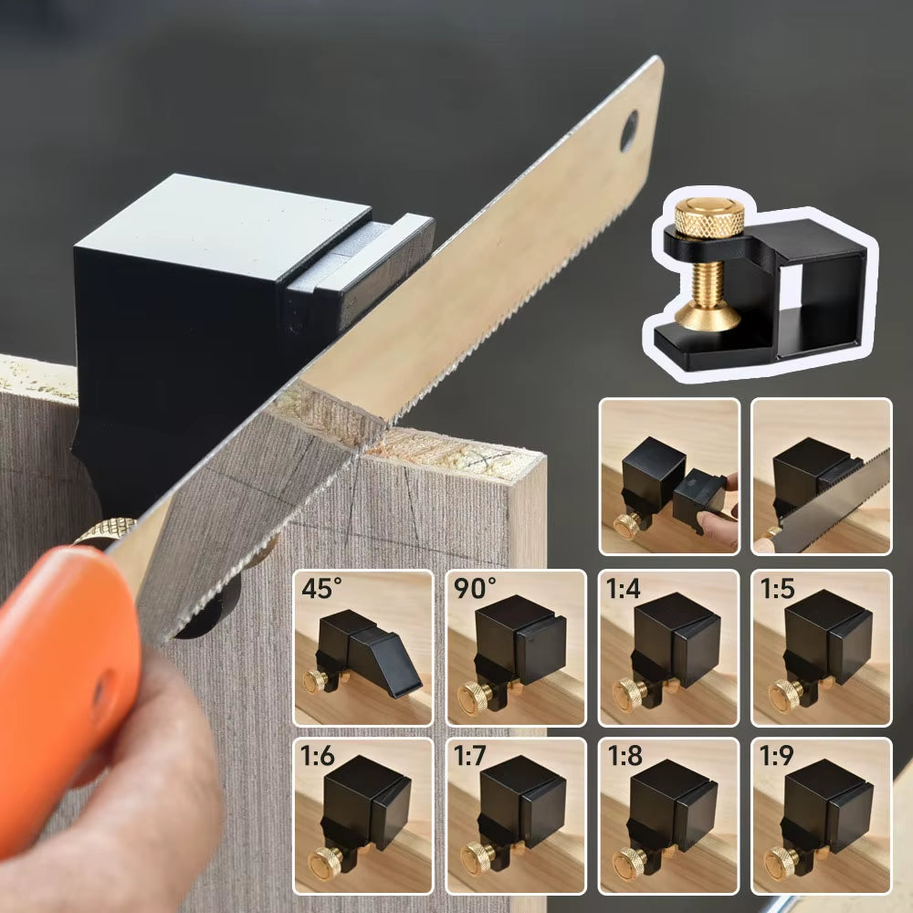 Dovetail Tenon Saw Guide, 90 Degree Right Angle Hand Saw Cutting Gauge – image 2