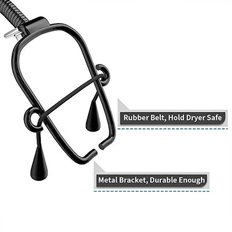 Pet Hair Dryer Holder Stand, Adjustable Hands-Free Grooming Arm – image 7