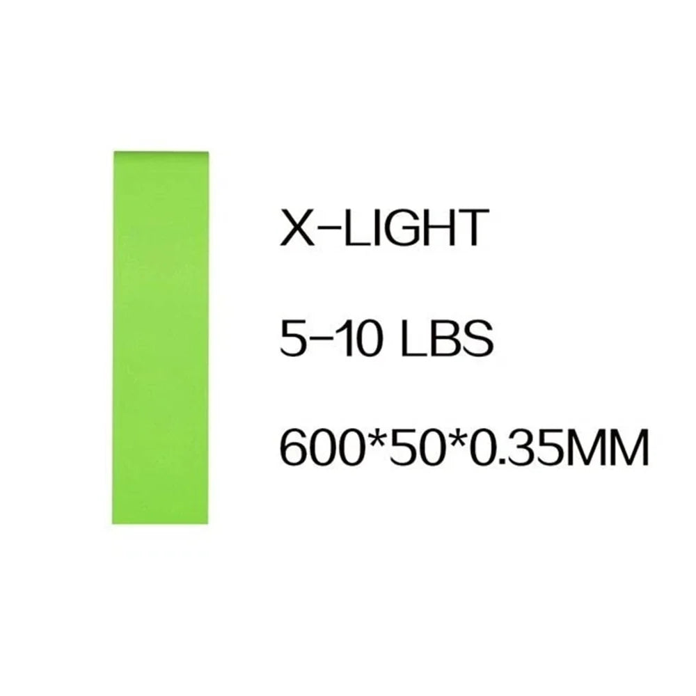 Resistance Loop Bands Set of 5 with Carry Bag, 5-40 lb Levels – image 10