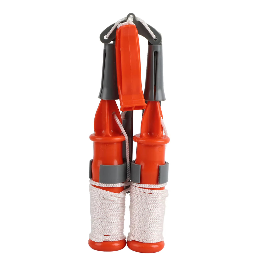 Ice Fishing Picks with Whistle - Ice Safety Picks with Cord, 1 Pair