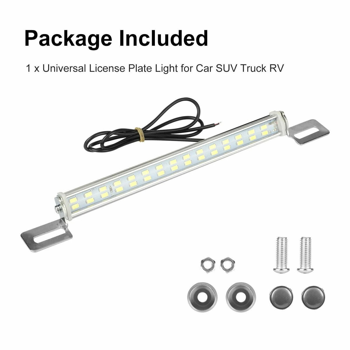 License Plate LED Backup Light, 6000K White, 12V – image 6
