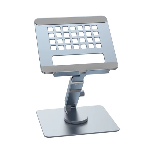 Aluminum Tablet Stand, 360-Degree Rotating Riser 4-14 in