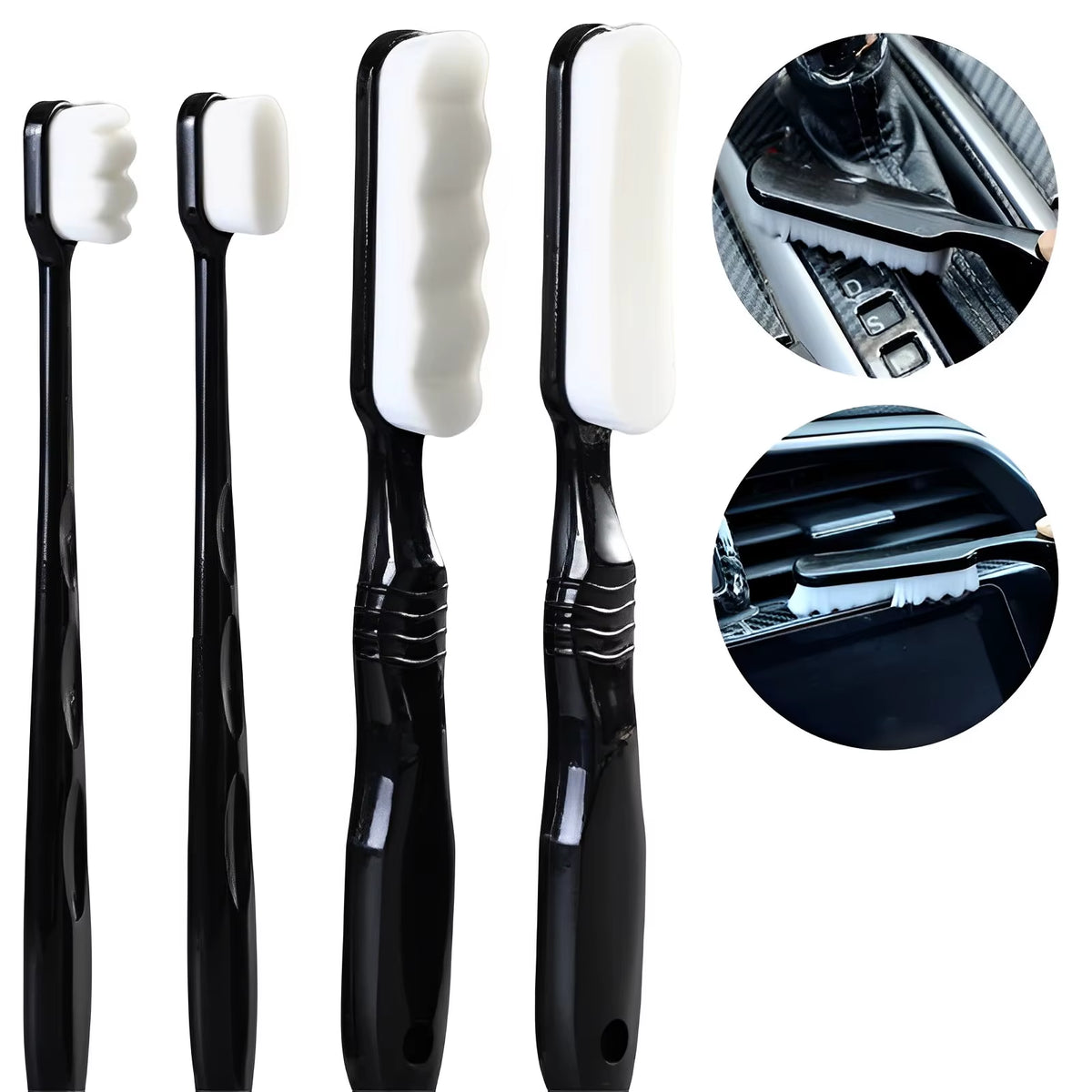 Car Detailing Brush - Ultra-Soft Dashboard & Air Vent Duster – image 2