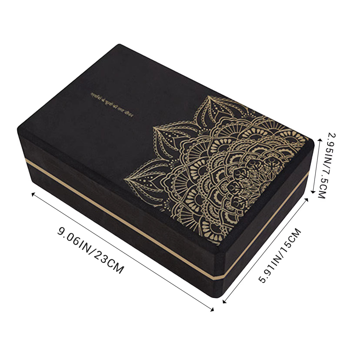 High-Density EVA Yoga Block, Non-Slip Foam Brick – image 4