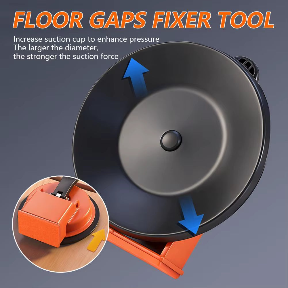 Flooring Gap Fixer Tool - Carpentry Suction Plank Puller with Hammer – image 6