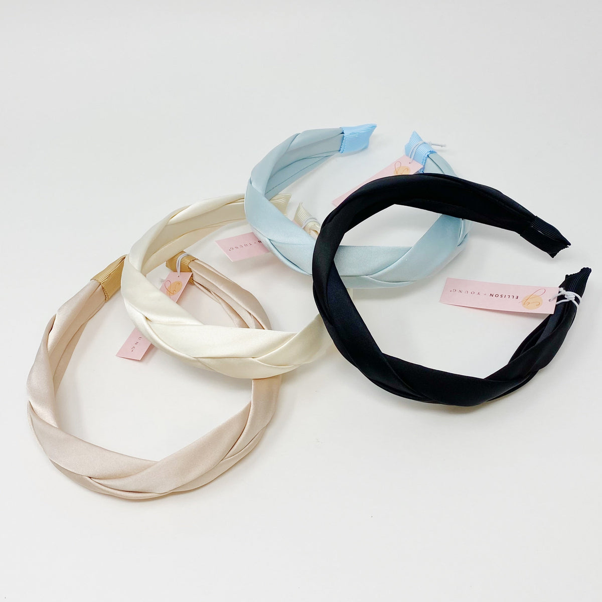 Braided Headband – Satin Twist Hair Band – image 14
