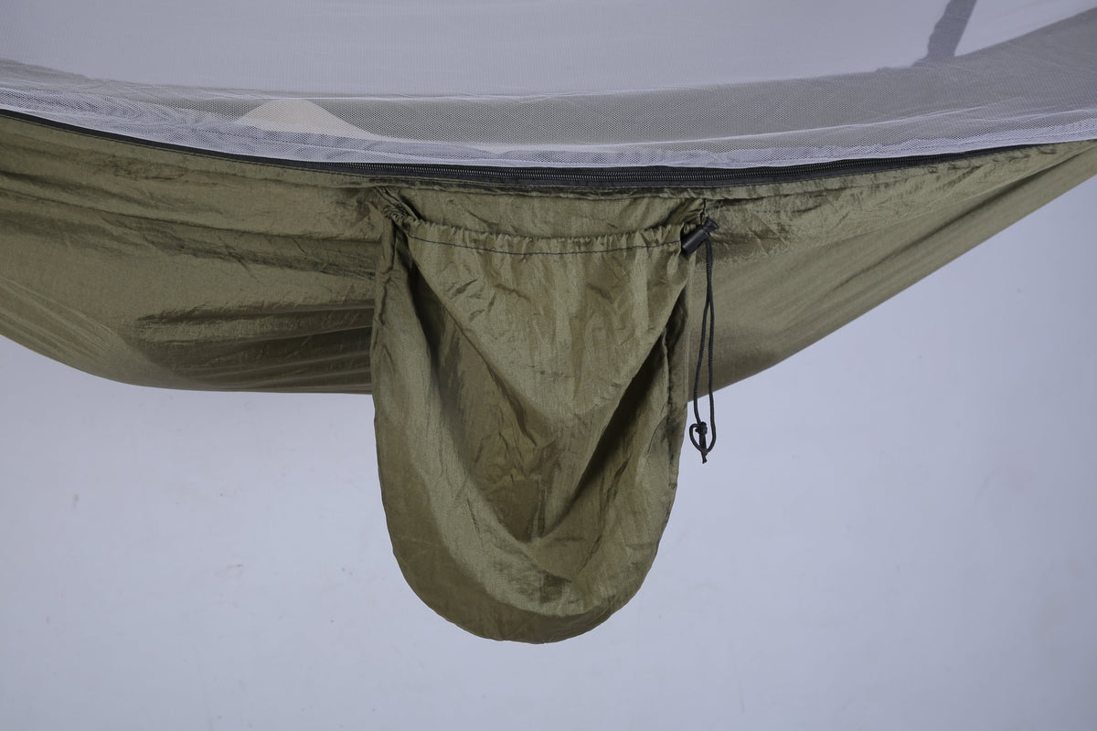 Camping Hammock with Mosquito Net, 440 lb Capacity 70D Nylon – image 7