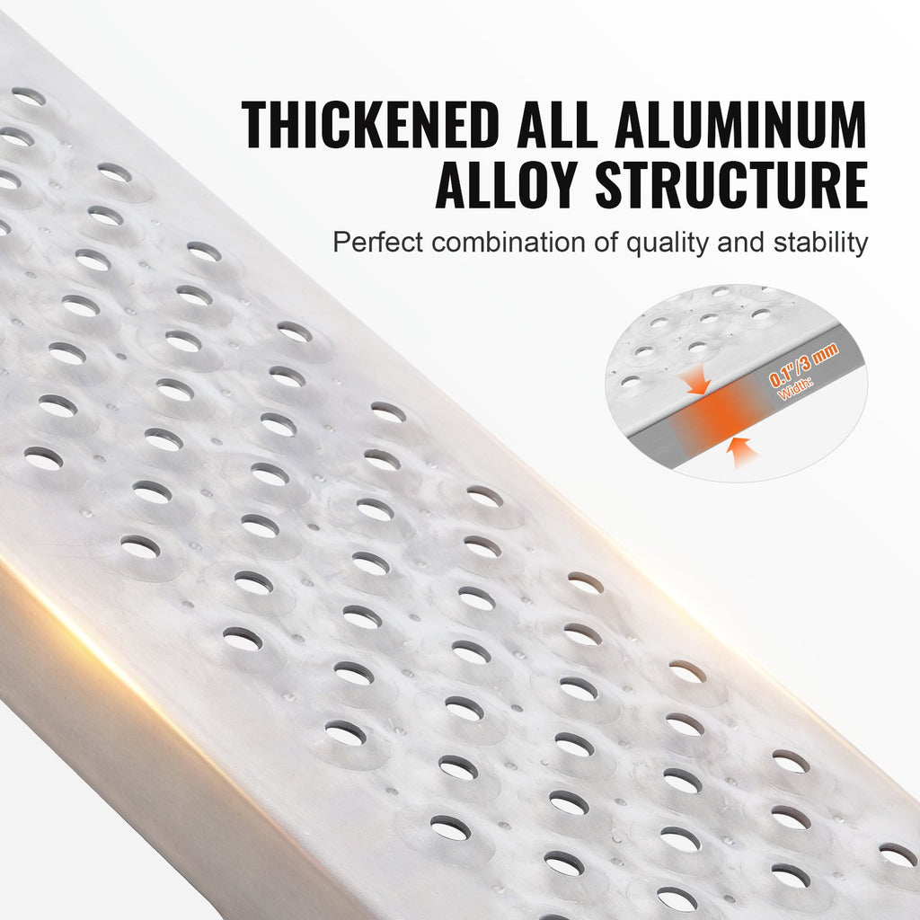 Aluminum Loading Ramps 47.2 x 8.5 in, 880 lb Capacity, 2 Pack – image 5