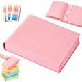 A5 Hardcover Journal – 720-Page PU Leather Notebook, Colored Paper