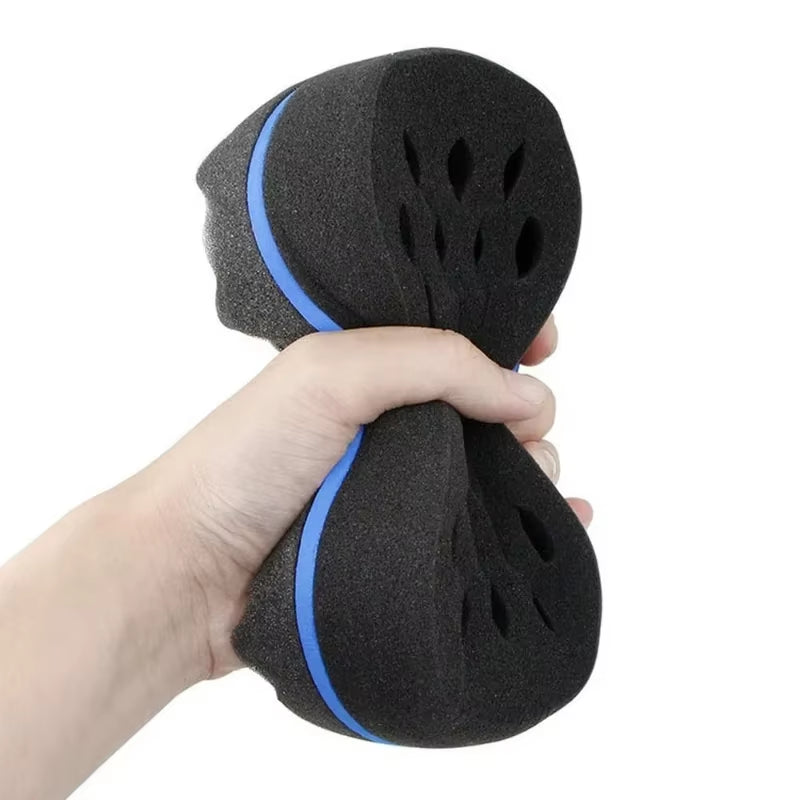 Double-Sided Curl Sponge Brush for Twists & Waves – image 5