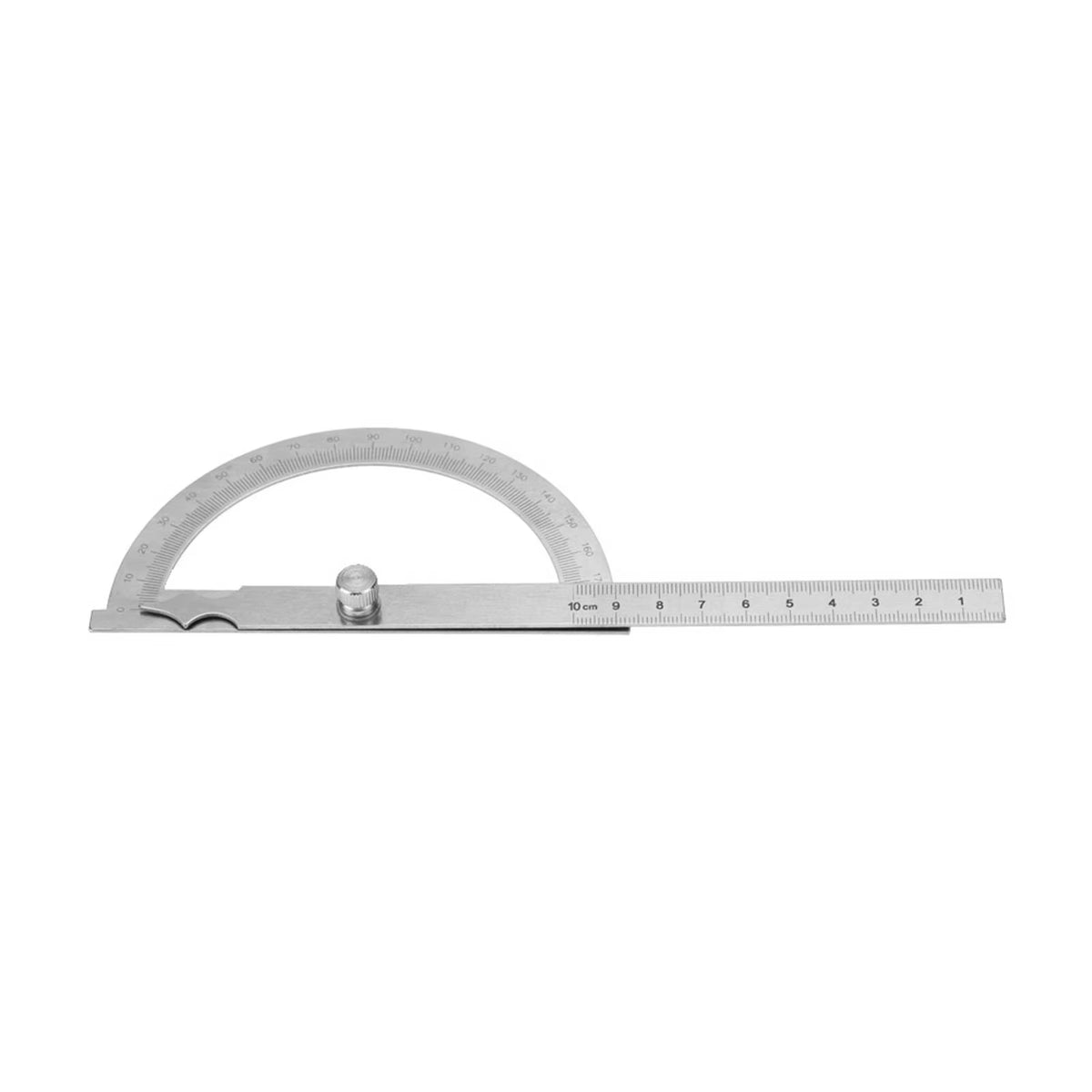 Protractor Angle Finder - Stainless Steel 0-180 Degree Locking Ruler – image 8