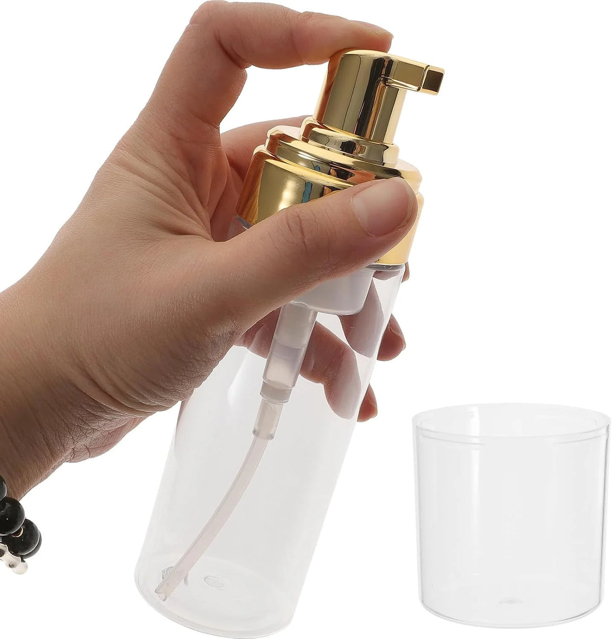 Foam Pump Travel Bottles, 4-Pack Refillable 120 ml & 150 ml – image 3