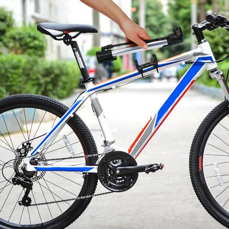 Mini Bike Pump with Frame Mount, Portable Tire and Ball Inflator – image 5