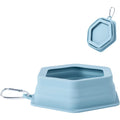 No-Spill Dog Travel Water Bowl, Collapsible Silicone, 24 oz – image 1