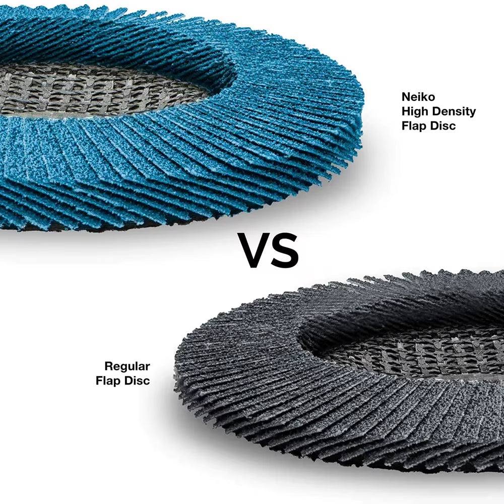 Welding Flap Discs 10 Pack 4.5 in T27 Zirconia for Angle Grinder – image 4