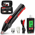 Electrical Circuit Breaker Finder & Outlet Tester Kit with LCD