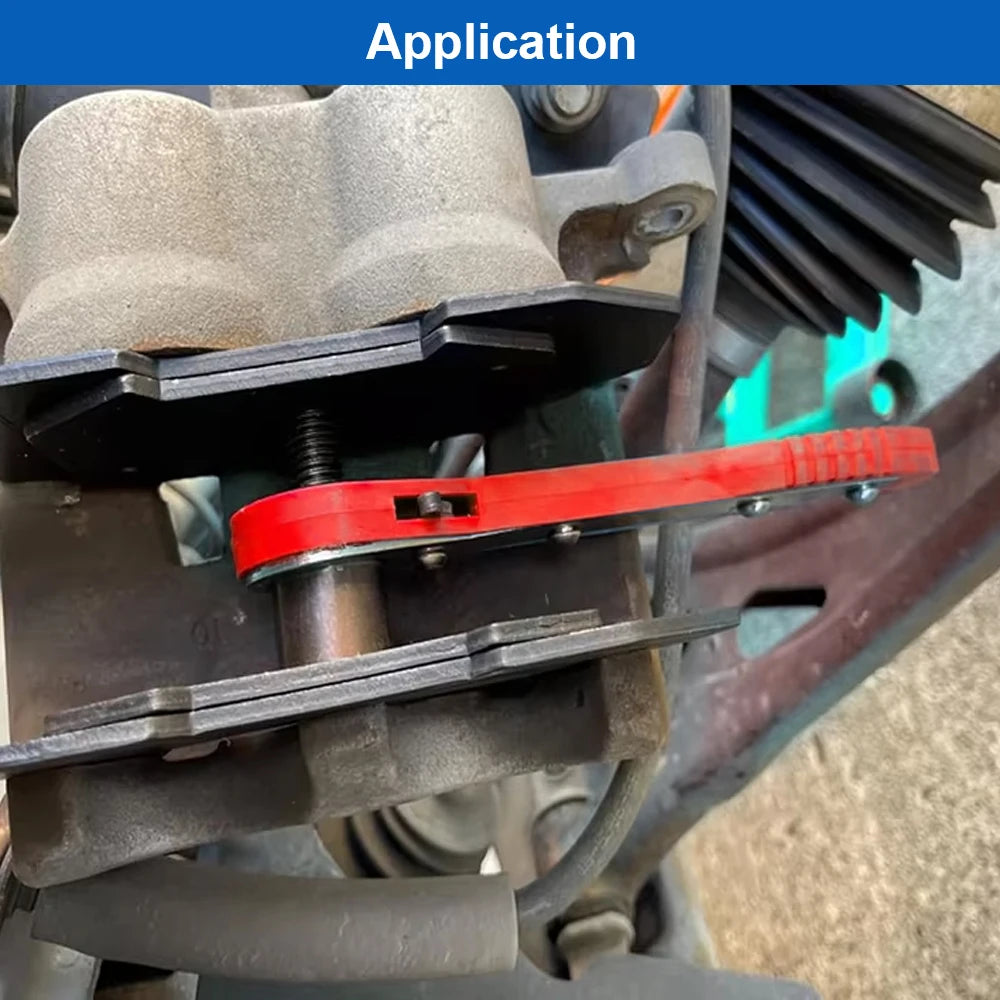 Disc Brake Caliper Spreader – Ratchet Piston Compressor Tool – image 6