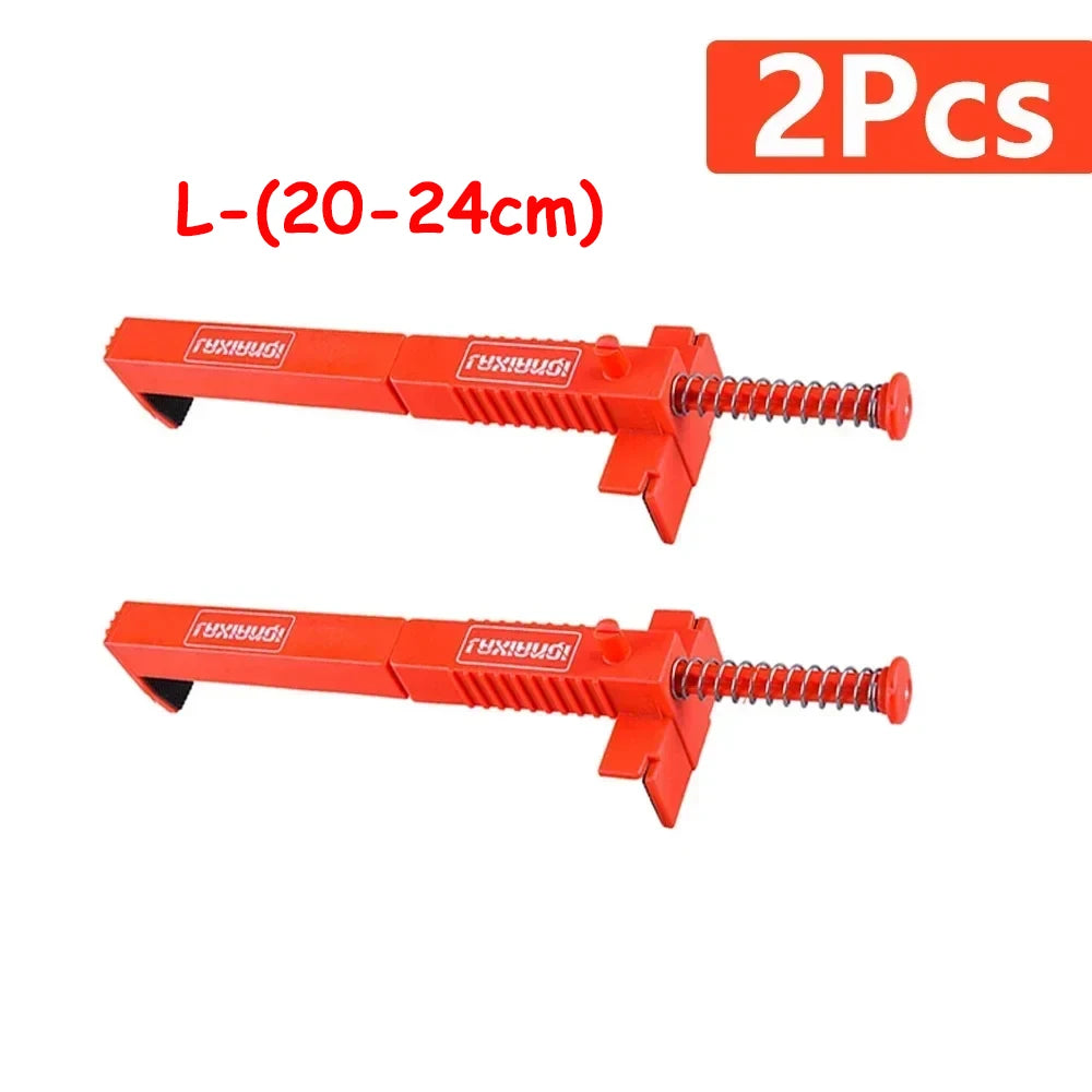 Brick Line Blocks with Wire Reel, 2-Pack Bricklaying Mason Line Holder