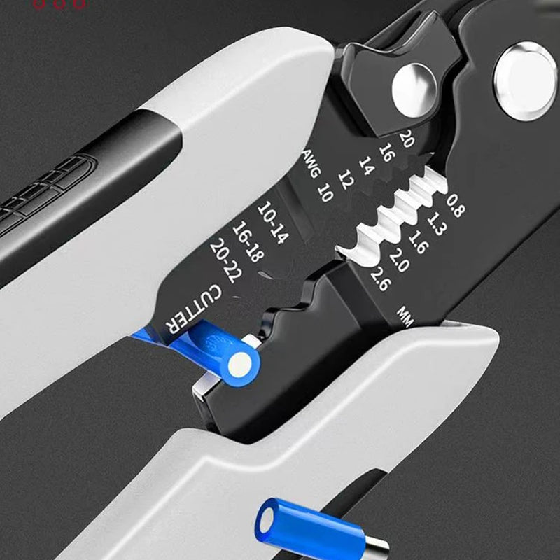 Multi-Function Bending Pliers - Wire Stripper & Crimper