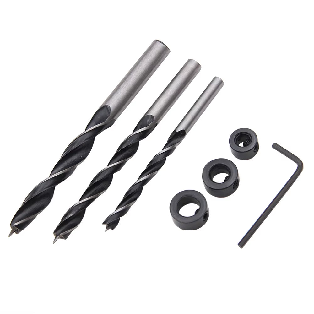 Pocket Hole Jig Kit 15 Degree Oblique Hole Locator with Drill Bits – image 4
