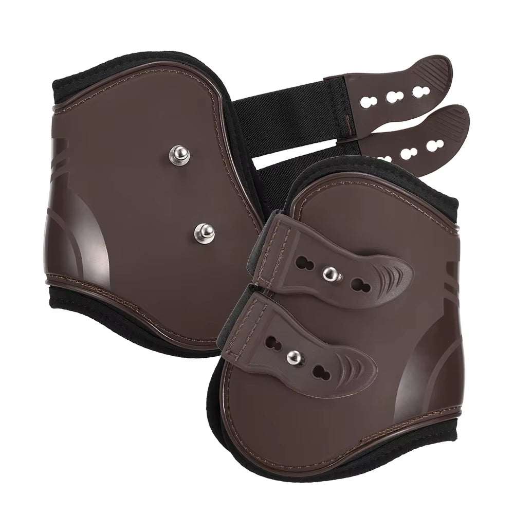 Horse Leg Boots Set of 4, Front and Hind Tendon and Fetlock Guards – image 5