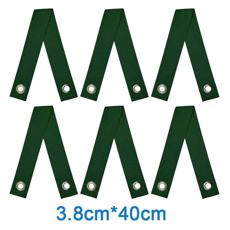 Landscaping Tree Staking Straps 6-Pack with Grommets for Saplings – image 1