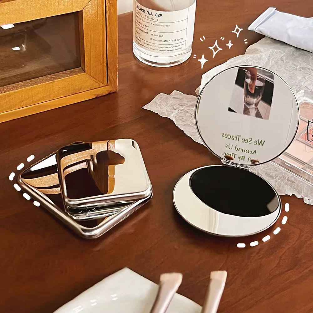 Compact Pocket Makeup Mirror - Elegant Gift for Bridesmaids – image 5