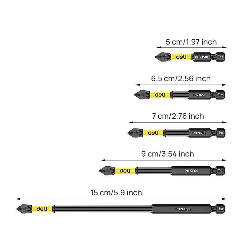 High-Hardness Magnetic PH2 Screwdriver Bits – image 6