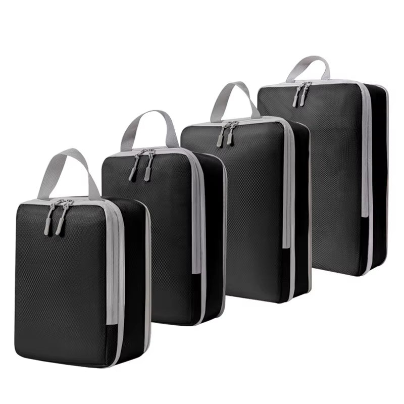 Compression Packing Cubes 4-Piece Set for Travel Luggage – image 9