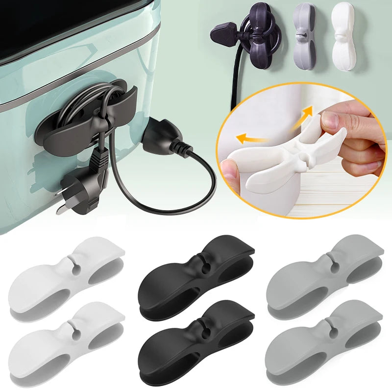 Appliance Cord Winder Organizer, Adhesive Cord Wrap Holders – image 2