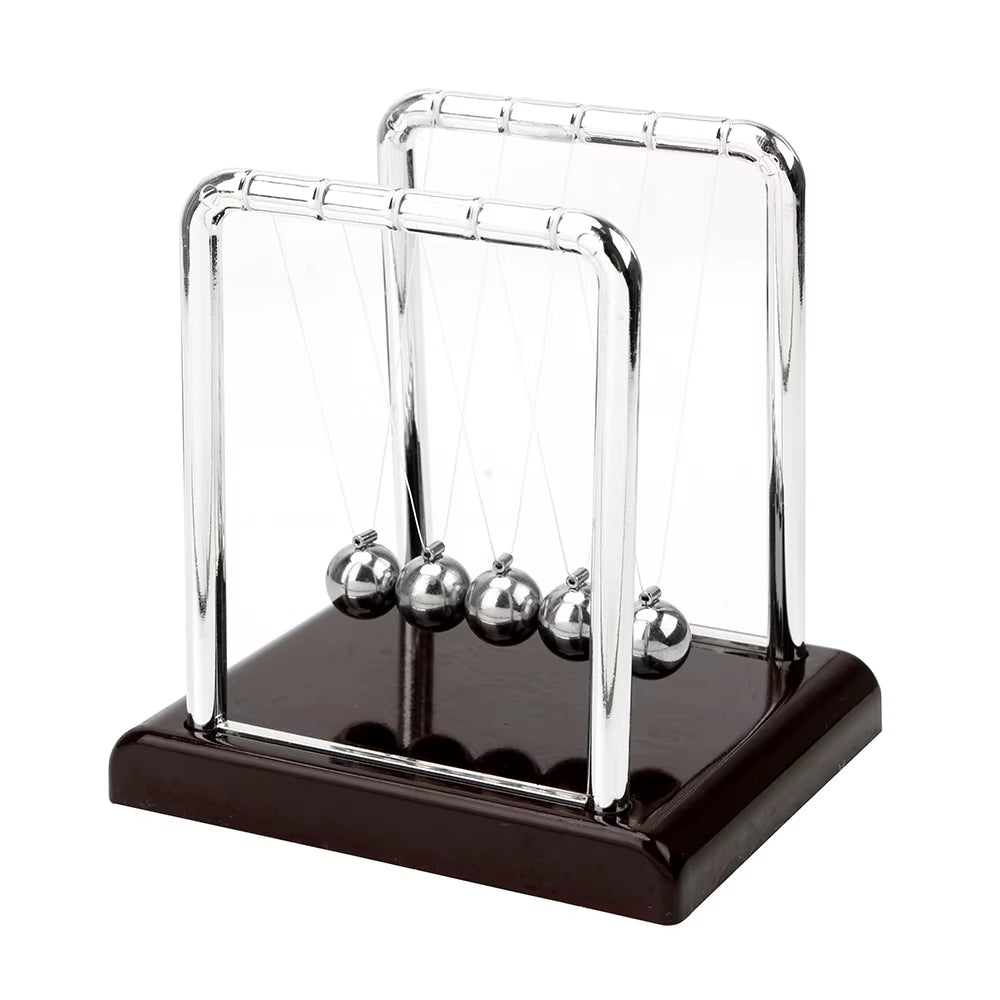 Newtons Cradle - Mini Steel Pendulum Balls Desk Decor – image 5