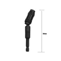 Pivoting Magnetic Bit Holder - 1/4 Inch Hex Quick Release Drill Extension