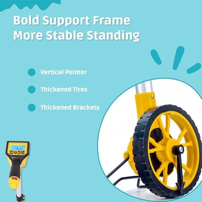 Measuring Wheel in Feet and Inches, Portable Distance Measure Wheel – image 5