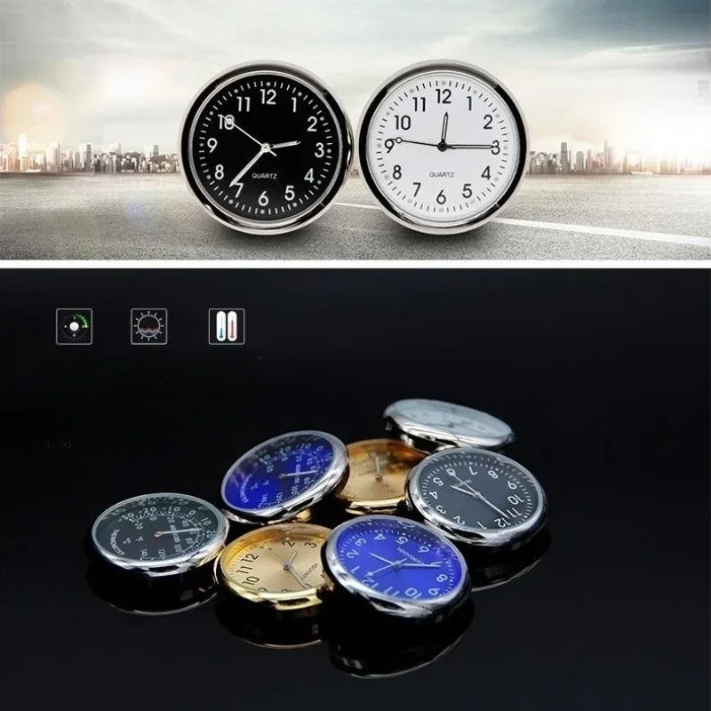 Luminous Car Dashboard Clock - Stick-On Mini Digital Clock
