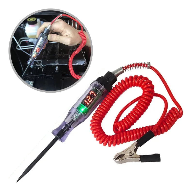 Automotive Circuit Tester 6V 12V 24V, Test Light Probe for Cars – image 2