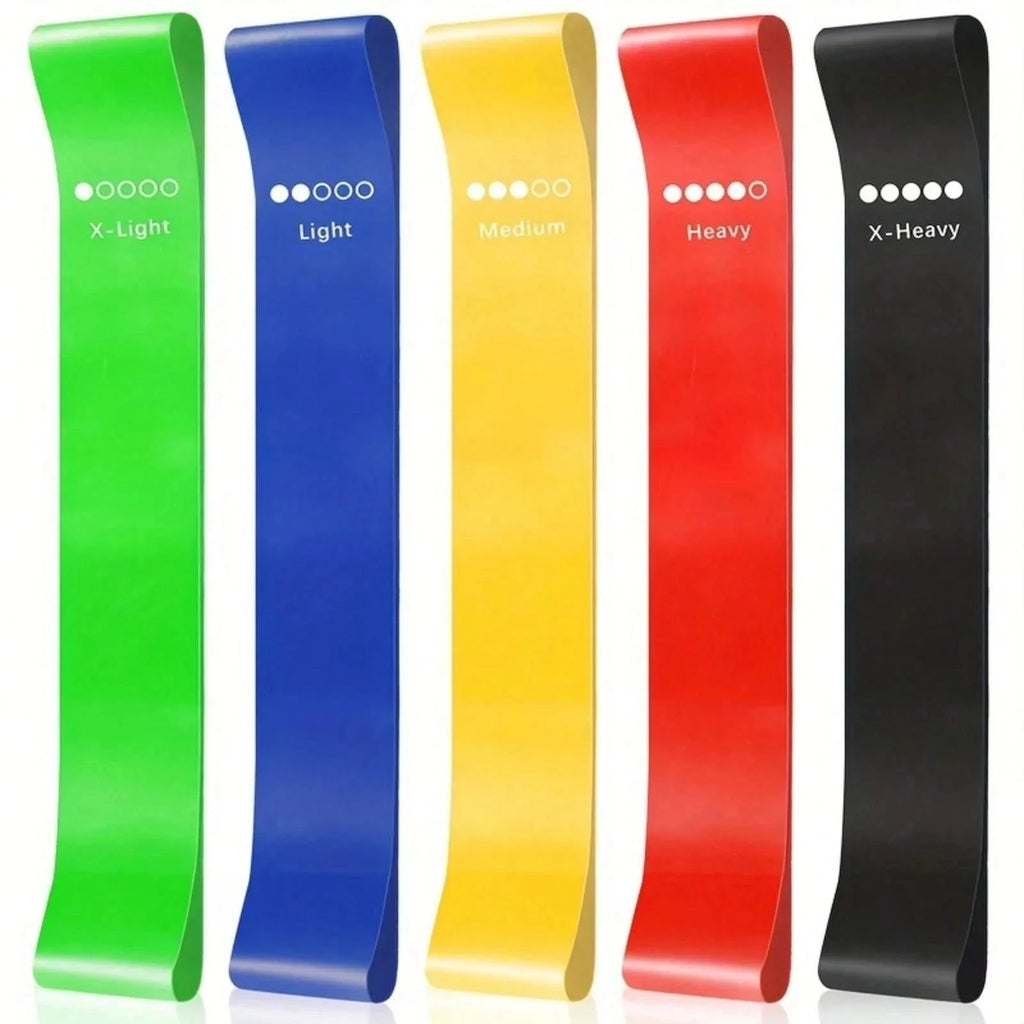 Resistance Loop Bands Set of 5 for Strength and Yoga – image 8