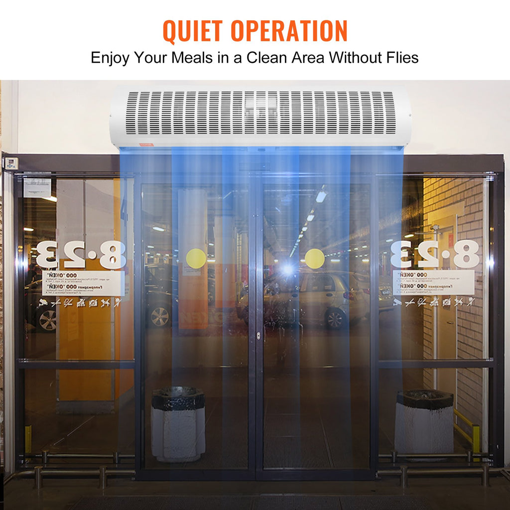 42 Inch Over-Door Air Curtain, 1350 CFM, 2-Speed, 110V – image 3