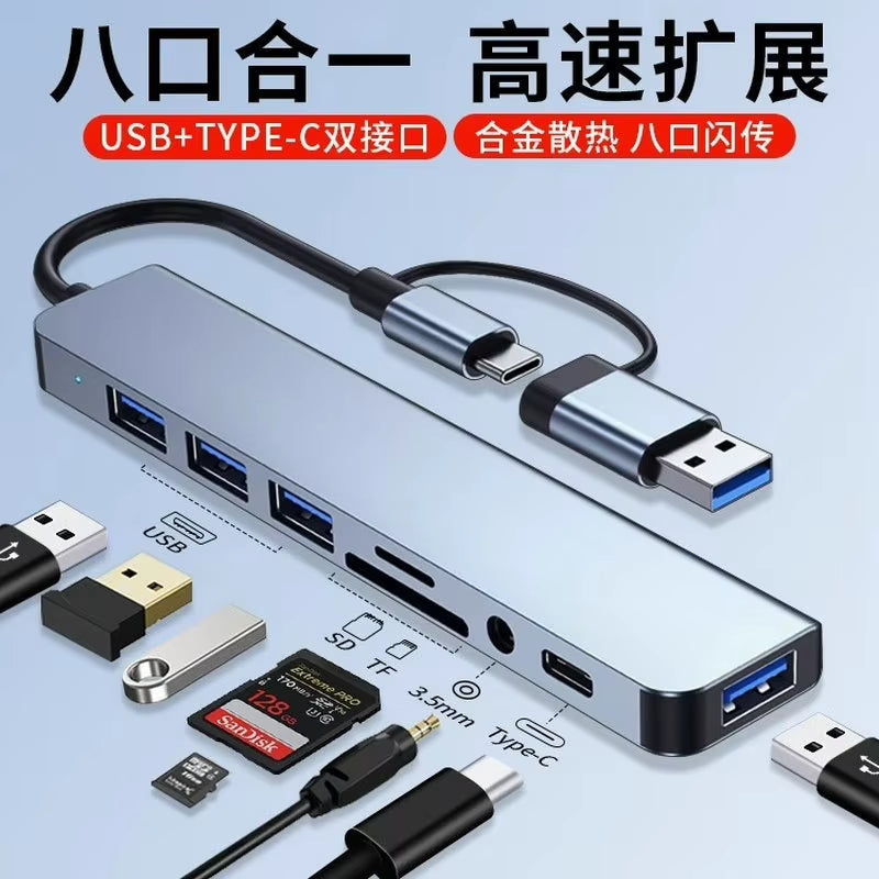 8-in-1 USB-C Hub with 4K HDMI, USB 3.0 and SD Card Reader – image 3