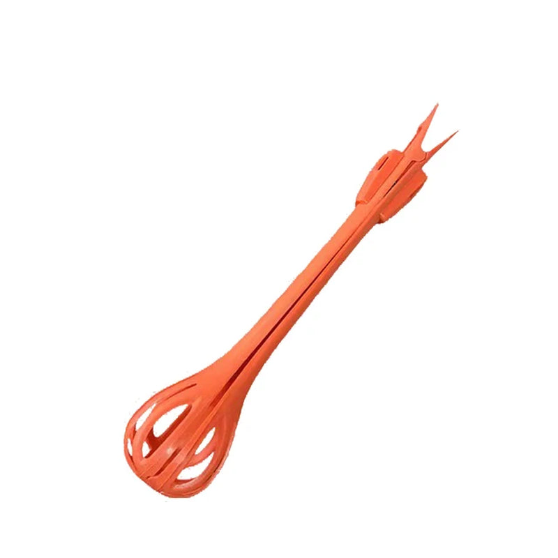 Kitchen Whisk Tongs, 2-in-1 Egg Beater and Food Clip – image 8