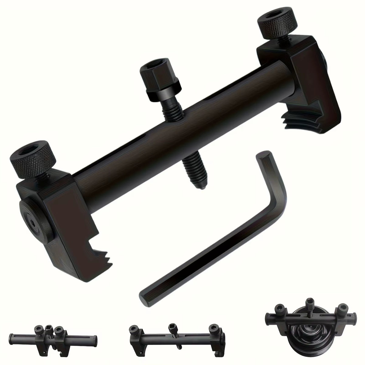 Crankshaft Pulley Puller – Adjustable 40–165mm Engine Tool