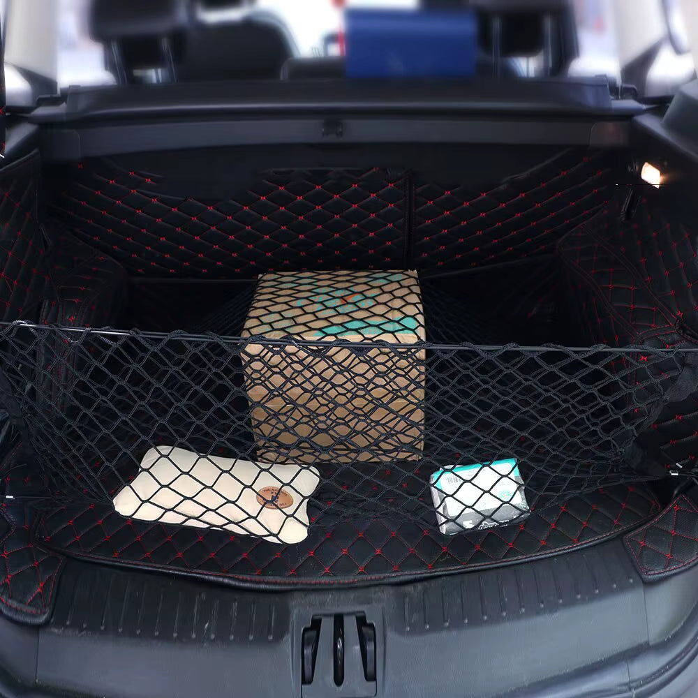 Trunk Cargo Net Bag, Elastic Nylon Mesh Storage Organizer – image 3