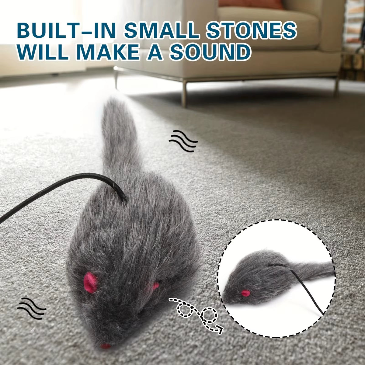 Door Hanging Cat Toy - Interactive Bouncing Teaser for Indoor Cats – image 5